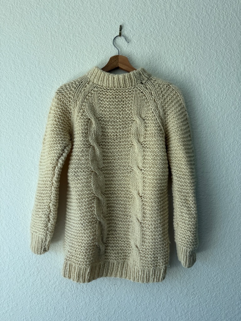 Beautiful Cable Knit Women’s Irish Sweater